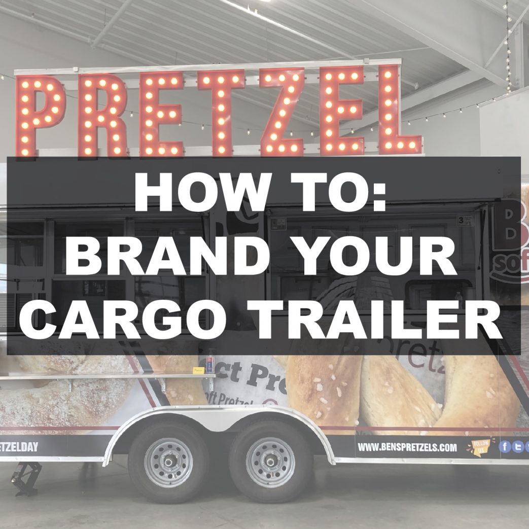 Look Trailers | Blog Post | How To Brand Your Cargo Trailer | Featured Image | Customization Options to Brand Trailer's