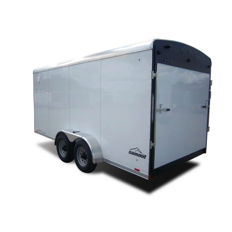 Look Trailers | Blog Post | Featured Image | Summit - Landscaping - Cargo Trailer - White - LOOK Trailers