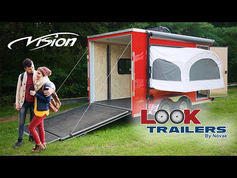 Look Trailers | Custom Cargo Trailers | News & Blog | Trailer Spotlight | Custom Vision Camper Trailer | Featured Image